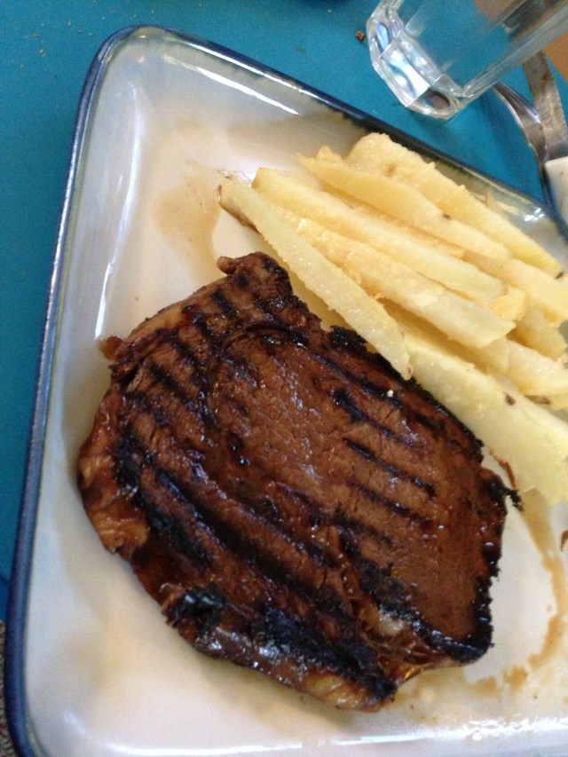 MEH steak and potatoes